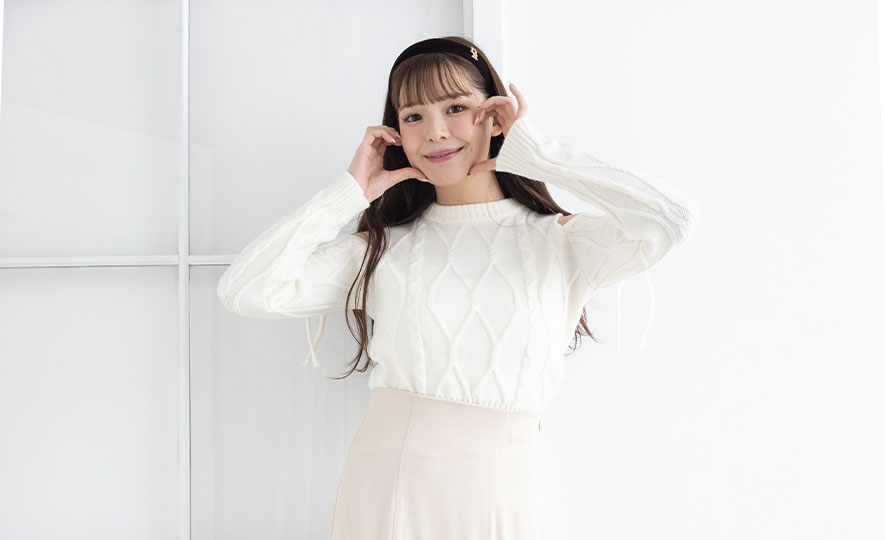 【しとうもも】『DESIR ET RASION』秋冬モデルに起用